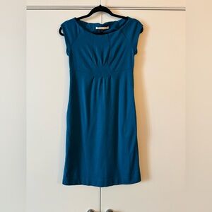 Diane Von Furstenberg Teal Mini Dress